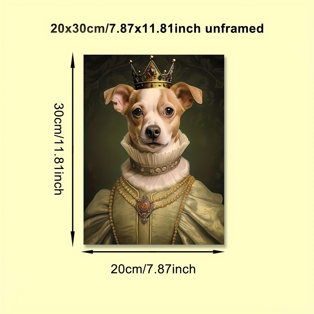 Pet Portrait Custom - 1 Peça de Pintura em Chapa